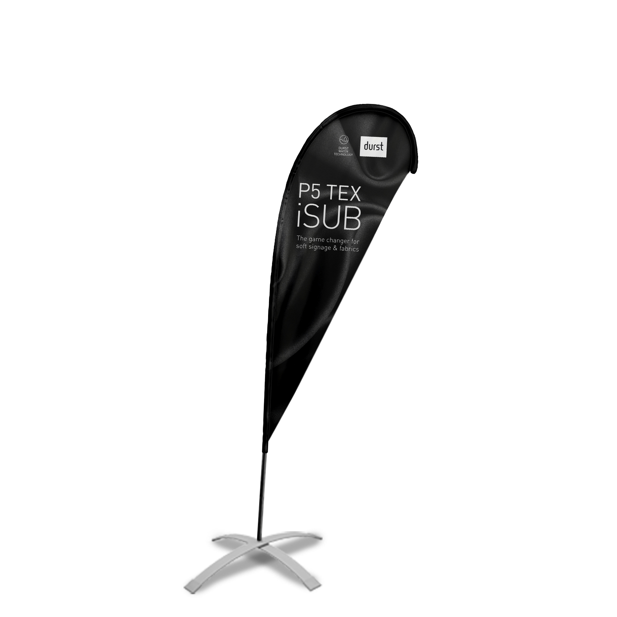 Beachflag - drop cut